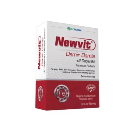 Железо в каплях NEWVIT 2 x 50ml