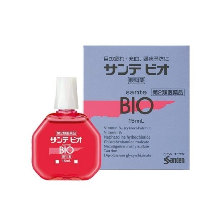 Глазные капли для снятия усталости Sante Bio, Santen